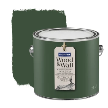Gamma Wood&Wall Krijtverf Glorious Green 2,5 Liter 3 Gamma Wood&Wall Krijtverf Glorious Green 2,5 Liter