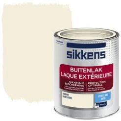 Sikkens Buitenlak Ivoorwit Zijdeglans 750 Ml