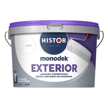Histor Monodek Exterior Wit 2,5 Liter 3 Histor Monodek Exterior Wit 2,5 Liter