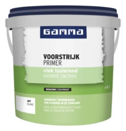 GAMMA Voorstrijk Vlekisolerend Wit 1 Liter