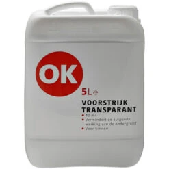 OK Voorstrijk Kleurloos 5 Liter