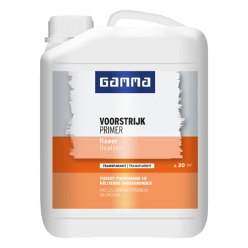 GAMMA Voorstrijk Fixeer Transparant 2,5 Liter 3 GAMMA Voorstrijk Fixeer Transparant 2,5 Liter