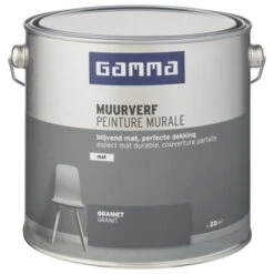 GAMMA Muurverf Graniet Mat 2,5 Liter 7 GAMMA Muurverf Graniet Mat 2,5 Liter -Muurverf Voor Thuis 123 2797