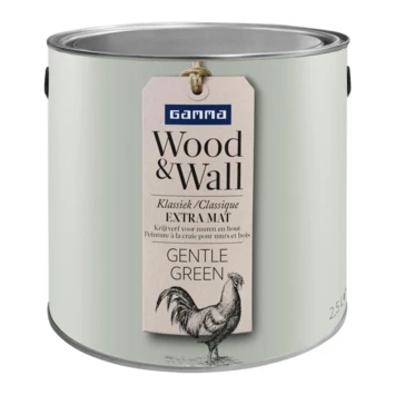 GAMMA Wood&Wall Krijtverf Gentle Green 2,5 Liter 3 GAMMA Wood&Wall Krijtverf Gentle Green 2,5 Liter