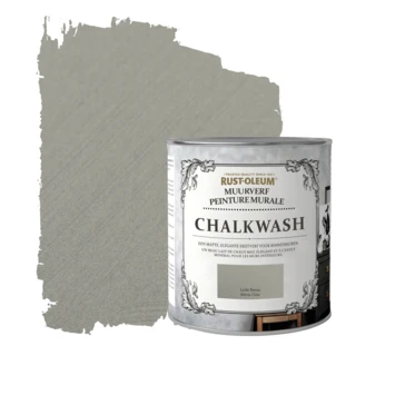 Rust-Oleum Muurverf Chalkwash Licht Beton 1 Liter 3 Rust-Oleum Muurverf Chalkwash Licht Beton 1 Liter