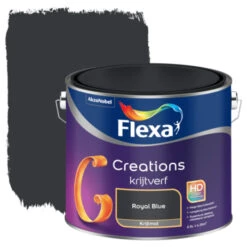 Flexa Creations Muurverf Royal Blue Krijt 2.5 L