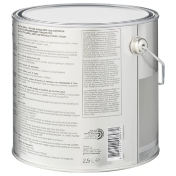 GAMMA Muurverf Keigrijs Mat 2,5 Liter 6 GAMMA Muurverf Keigrijs Mat 2,5 Liter - Afbeelding 4