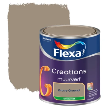 Flexa Creations Muurverf Brave Ground Extra Mat 1 Liter 3 Flexa Creations Muurverf Brave Ground Extra Mat 1 Liter