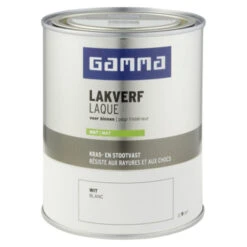 GAMMA Binnenlak Mat 750 Ml Wit 11 GAMMA Binnenlak Mat 750 Ml Wit -Muurverf Voor Thuis 123 291