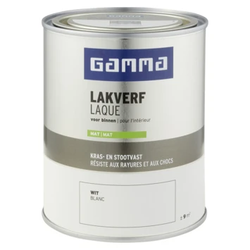 GAMMA Binnenlak Mat 750 Ml Wit 7 GAMMA Binnenlak Mat 750 Ml Wit - Afbeelding 5