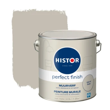 Histor Perfect Finish Muurverf Mat Veil Of Dusk 2,5 Liter 3 Histor Perfect Finish Muurverf Mat Veil Of Dusk 2,5 Liter