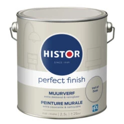 Histor Perfect Finish Muurverf Mat Veil Of Dusk 2,5 Liter 11 Histor Perfect Finish Muurverf Mat Veil Of Dusk 2,5 Liter -Muurverf Voor Thuis 123 2930