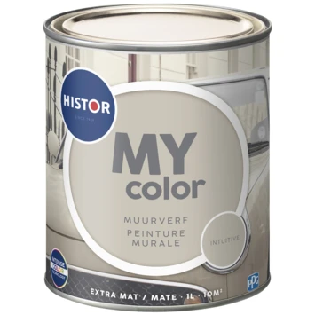 Histor My Color Muurverf Extra Mat Intuitive 1 Liter 5 Histor My Color Muurverf Extra Mat Intuitive 1 Liter - Afbeelding 3