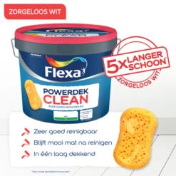 Flexa EasyCare Muurverf Keuken Betongrijs Mat 1 Liter -Muurverf Voor Thuis 123 2980