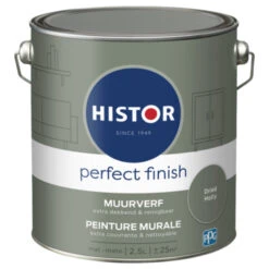 Histor Perfect Finish Muurverf Mat Dried Holly 2,5 Liter -Muurverf Voor Thuis 123 2991