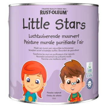 Rust-Oleum Rustoleum Little Stars Luchtzuiverende Muurverf Fluwelen Waterval 2,5 Liter 5 Rust-Oleum Rustoleum Little Stars Luchtzuiverende Muurverf Fluwelen Waterval 2,5 Liter - Afbeelding 3