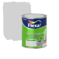 Flexa EasyCare Muurverf Keuken Lichtgrijs Mat 1 Liter