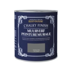 Rust-Oleum Muurverf Chalky Finish Schaduw Grijs 1 Liter -Muurverf Voor Thuis 123 3038