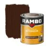 Rambo Pantserlak Interieur Transparant Zijdeglans Warm Wengé 750 Ml -Muurverf Voor Thuis 123 304