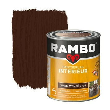 Rambo Pantserlak Interieur Transparant Zijdeglans Warm Wengé 750 Ml 3 Rambo Pantserlak Interieur Transparant Zijdeglans Warm Wengé 750 Ml
