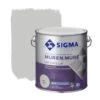Sigma Hoogdekkende Muurverf RAL 7047 2,5 Liter -Muurverf Voor Thuis 123 3060