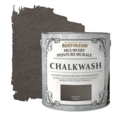 Rust-Oleum Muurverf Chalkwash Houtskool 2,5 Liter