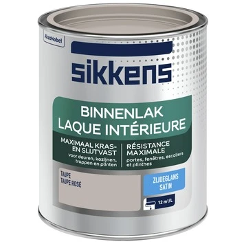 Sikkens Binnenlak Taupe Zijdeglans 750 Ml 5 Sikkens Binnenlak Taupe Zijdeglans 750 Ml - Afbeelding 3