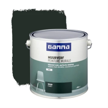 Gamma Muurverf Woud Mat 2,5 Liter 3 Gamma Muurverf Woud Mat 2,5 Liter