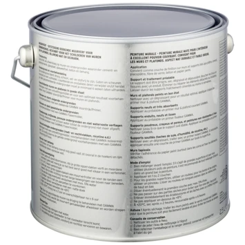 Gamma Muurverf Woud Mat 2,5 Liter 5 Gamma Muurverf Woud Mat 2,5 Liter - Afbeelding 3