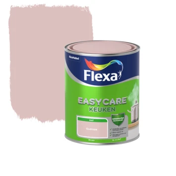 Flexa EasyCare Muurverf Keuken Oudroze Mat 1 Liter 3 Flexa EasyCare Muurverf Keuken Oudroze Mat 1 Liter