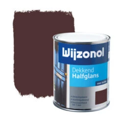 Wijzonol Lak Dekkend Bordeauxrood Halfglans 750 Ml