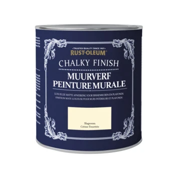 Rust-Oleum Muurverf Chalky Finish Slagroom 1 Liter 5 Rust-Oleum Muurverf Chalky Finish Slagroom 1 Liter - Afbeelding 3