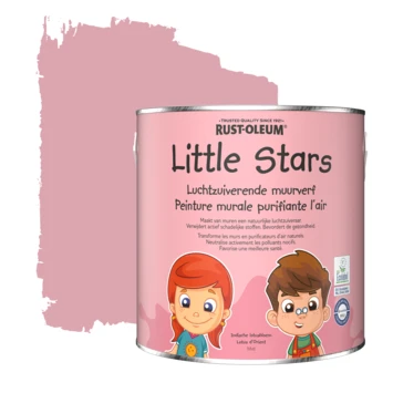 Rust-Oleum Rustoleum Little Stars Luchtzuiverende Muurverf Indische Lotusbloem 2,5 Liter 3 Rust-Oleum Rustoleum Little Stars Luchtzuiverende Muurverf Indische Lotusbloem 2,5 Liter
