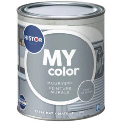 Histor My Color Muurverf Extra Mat Coast Of Maine 1 Liter 9 Histor My Color Muurverf Extra Mat Coast Of Maine 1 Liter -Muurverf Voor Thuis 123 3137