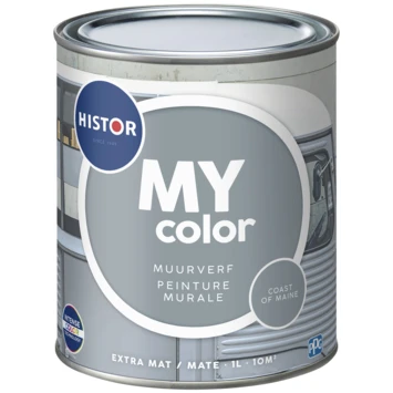 Histor My Color Muurverf Extra Mat Coast Of Maine 1 Liter 5 Histor My Color Muurverf Extra Mat Coast Of Maine 1 Liter - Afbeelding 3