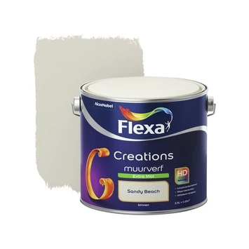 Flexa Creations Muurverf Sandy Beach Extra Mat 2,5 Liter 3 Flexa Creations Muurverf Sandy Beach Extra Mat 2,5 Liter