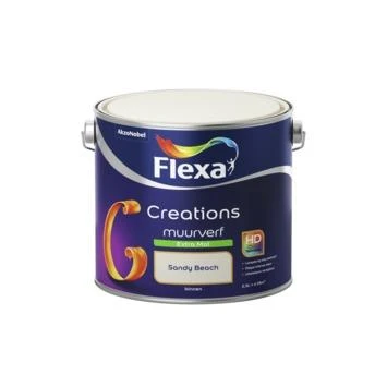 Flexa Creations Muurverf Sandy Beach Extra Mat 2,5 Liter 4 Flexa Creations Muurverf Sandy Beach Extra Mat 2,5 Liter - Afbeelding 2