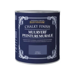 Rust-Oleum Muurverf Chalky Finish Inktblauw 1 Liter -Muurverf Voor Thuis 123 3198