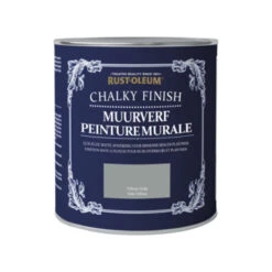 Rust-Oleum Muurverf Chalky Finish Urban Grijs 1 Liter 7 Rust-Oleum Muurverf Chalky Finish Urban Grijs 1 Liter -Muurverf Voor Thuis 123 3204