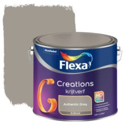Flexa Creations Muurverf Authentic Grey Krijt 2,5 Liter