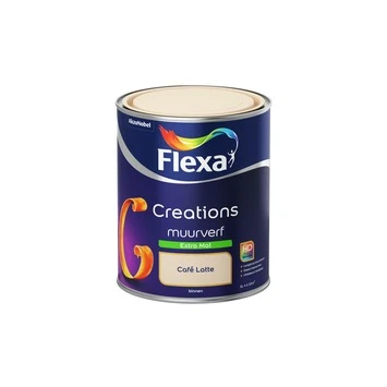Flexa Creations Muurverf Cafe Latte Extra Mat 1 Liter 4 Flexa Creations Muurverf Cafe Latte Extra Mat 1 Liter - Afbeelding 2