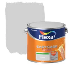 Flexa EasyCare Muurverf Lichtgrijs Mat 2,5 Liter