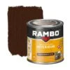 Rambo Pantserlak Interieur Transparant Zijdeglans Warm Wengé 250 Ml