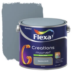 Flexa Creations Muurverf Denim Drift Extra Mat 2,5 Liter