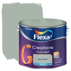 Flexa Creations Muurverf Early Dew Zijdemat 2,5 Liter
