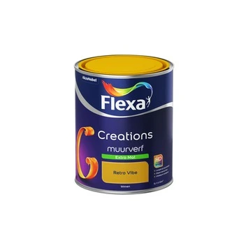 Flexa Creations Muurverf Retro Vibe Extra Mat 1 Liter 4 Flexa Creations Muurverf Retro Vibe Extra Mat 1 Liter - Afbeelding 2
