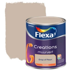Flexa Creations Muurverf Drop Of Pearl Metallic 1 Liter