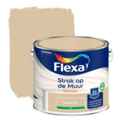 Flexa Strak Op De Muur Hazelbruin mat 2,5 Liter