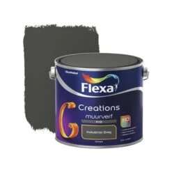 Flexa Creations Muurverf Industrial Grey Krijt 2,5 Liter