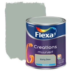 Flexa Creations Muurverf Early Dew Zijdemat 1 Liter
